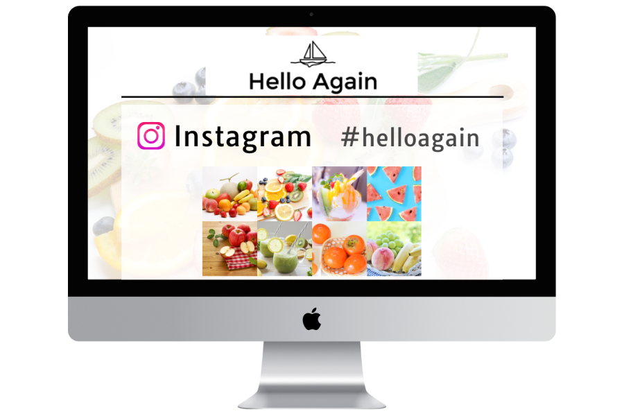 Instagramハッシュタグでまとめて画像表示