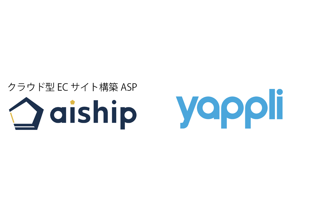 Yappliとaishipのロゴ
