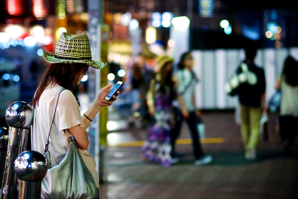 スマートフォンで検索